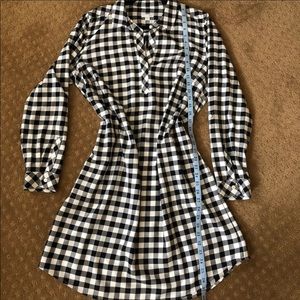 JJill buffalo plaid dress/tunic